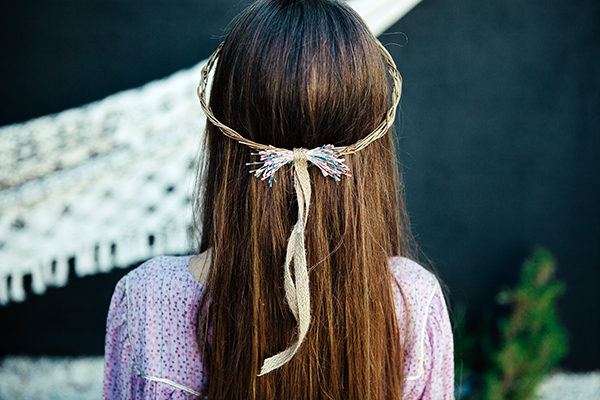 lookbook headband ava fille de la balle