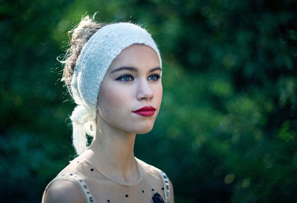 Lookbook Ida Degliame collection hiver Protège-Moi modèle Mon Sylvie couleur Lait