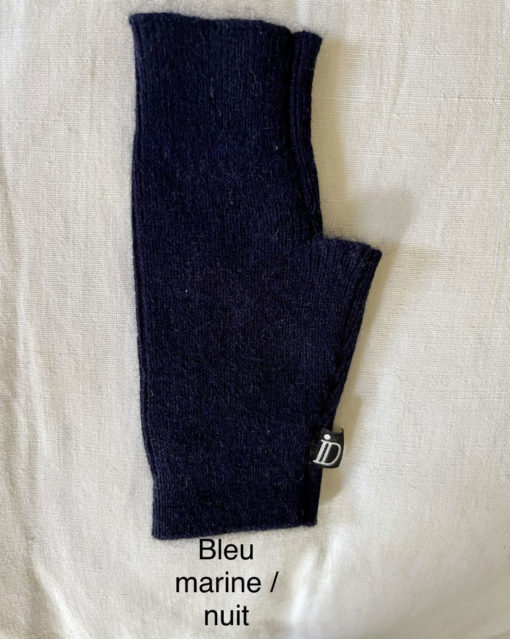 mini mitaine JANE IDA DEGLIAME BLEU MARINE/NUIT