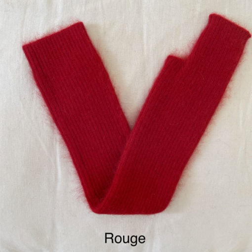 longue mitaine SERGE IDA DEGLIAME rouge