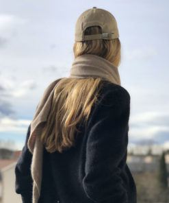 La casquette ID Ida Degliame taupe est réglable