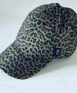 la casquette id ALL IDA DEGLIAME se décline en léopard kaki