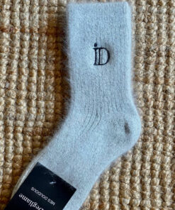 les chaussettes mes doudous ida degliame existe en couleur taupe