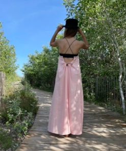 La robe CALI IDA DEGLIAME rose danseuse est idéal pour affronter la chaleur estivale