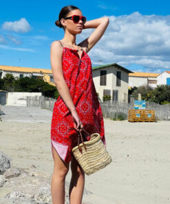 La robe st tropez ida degliame est Idélel pour faire aller à la plage