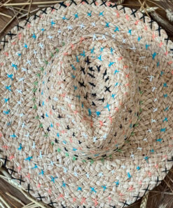 Chapeau 100% raphia, fait main, le chapeau BARDOT IDA DEGLIAME sera must have de cet été !