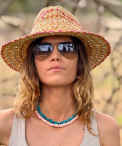 le chapeau bardot IDA DEGLIAME vous accompagnera tout l'été