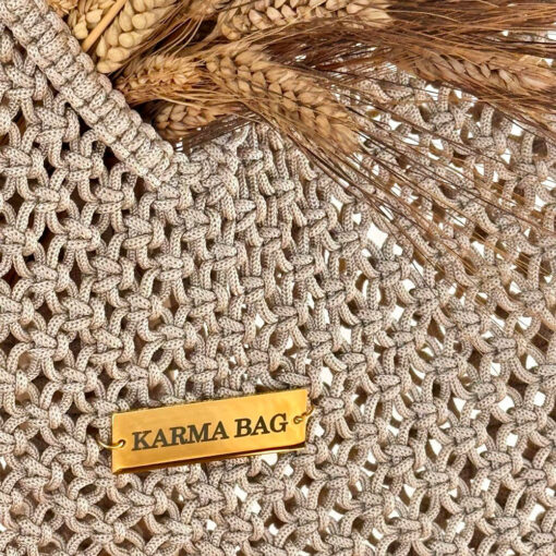 ce Grand cabas KARMA Bag IDA DEGLIAME est fait main entre Marrakech et Essaouira.